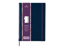 Oberthur Carmen - Carnet de notes souple A5 - uni - bleu