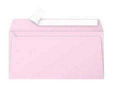 Pollen - 20 Enveloppes - 110 x 220 mm - 120 g/m² - rose dragée