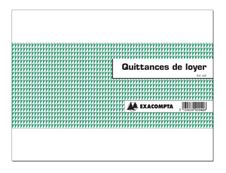 Exacompta - Manifold Carnet de quittances de loyer - 10,1 x 16,5 cm