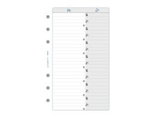 Exacompta Exatime 17 - Recharge pour organiseur - téléphone/adresses - 10,5 x 17,2 cm