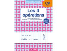 Les Cahiers Bordas - Les 4 opérations au CP - edition 2019