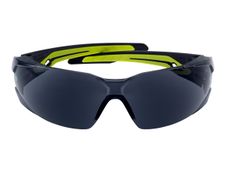 Bollé Safety Silex+ - Lunettes de protection - noir et jaune - fumé