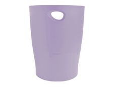 Exacompta Ecobin Aquarel - Corbeille à papier - 15L - mauve