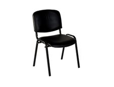 Chaise VISIMILI - empilable par 12 - noir