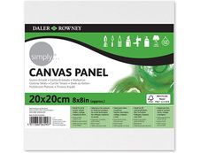 Daler-Rowney Simply - Carton entoilé - 20 x 20 cm