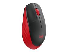 Logitech M190 - souris sans fil - rouge