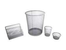 Pierre Henry - Parure de bureau métal aluminium