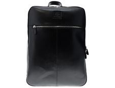 Exacompta Exactive - Sac à dos pour ordinateur portable - cuir noir