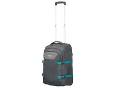American Tourister Road Quest - Sac à dos trolley pour ordinateur portable 15,6" - gris/turquoise