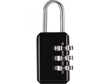 Wonday - Cadenas à combinaison 3 chiffres - 20 mm - noir