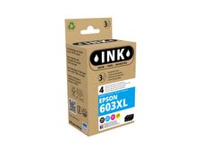 Cartouche compatible Epson 603XL Etoile de mer - pack de 4 - noir, cyan, magenta, jaune - ink