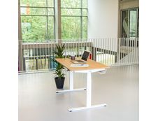 3760350281081-Bureau UGO L140 - pieds blanc - plateau chêne--2