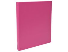 Exacompta - Classeur à anneaux - Dos 40 mm - A4 - pour 225 feuilles - rose