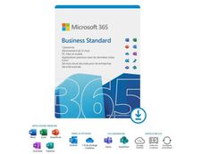 Microsoft 365 Business Standard à télécharger - 1 utilisateur - PC, Mac ou mobile – Abonnement 1 an
