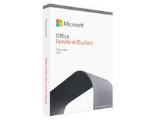 Microsoft Office Famille & Etudiant 2021 - Achat définitif - Code de téléchargement
