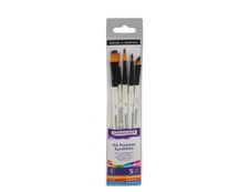  Daler-Rowney Graduate - Pack de 5 pinceaux synthétiques pour aquarelle