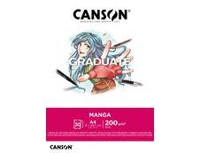 Canson Graduate Manga - Bloc dessin - A4 - 200 gr
