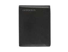 Maverick - Portefeuille compact à 2 volets anti-piratage - cuir noir