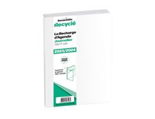 Recharge Agenda Jet'up Green - 1 jour par page - 12 mois - 12 x 17 cm - Exacompta