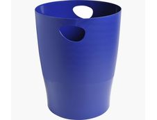 Exacompta BeeBlue - Corbeille à papier 15L - bleu marine