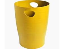 Exacompta BeeBlue - Corbeille à papier 15L - safran