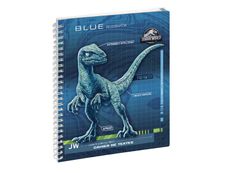 Cahier de textes Jurassic World - 17 x 22 cm - blue - Exacompta