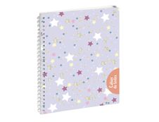 Cahier de textes Elsa - 17 x 22 cm - étoiles - Exacompta