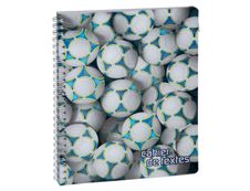 Cahier de textes Sports - 17 x 22 cm - foot - Exacompta
