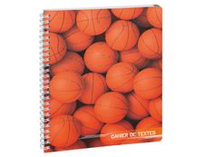 Cahier de textes Sports - 17 x 22 cm - basket - Exacompta