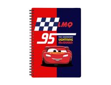 Cahier de textes Cars - 18 x 22 cm - Bagtrotter