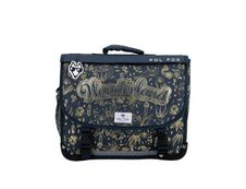 Cartable réversible Wonderland 38 cm - 2 compartiments - drapeau - Pol Fox