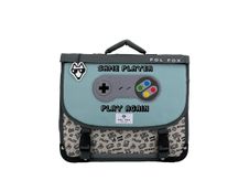 Cartable réversible Gamer 38 cm - 2 compartiments - Pol Fox