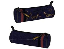 Trousse ronde Harry Potter Gryffondor - 1 compartiment - marine - Kid'Abord