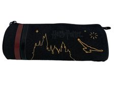 Trousse ronde Harry Potter Gryffondor - 1 compartiment - gris - Kid'Abord