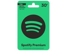 Carte prépayée SPOTIFY 30€ 