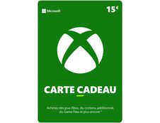 E-carte cadeau Microsoft XBox 15€
