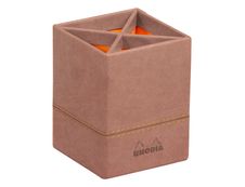 RHODIA Rhodiarama - Pot à crayons - bois de rose - en polyuréthane