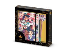 Coffret cadeau avec journal et stylo Princesses Disney - Karactermania