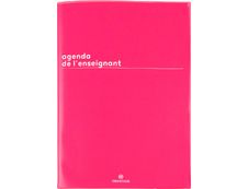 Agenda de l'Enseignant Boréal - 21,5 x 30 cm - rouge - Oberthur