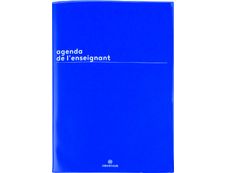 Agenda de l'Enseignant Boréal - 21,5 x 30 cm - bleu - Oberthur