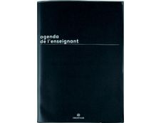 Agenda de l'Enseignant Boréal - 21,5 x 30 cm - noir - Oberthur