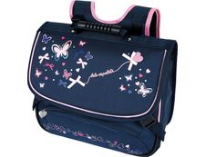 Cartable Lola Espeleta - 38 cm - 2 compartiments - marine - Oberthur