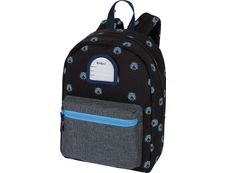 Petit Sac à dos Kickers Boy - 1 compartiment - noir et gris chine - Oberthur