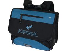 Cartable Kaporal Primaire - 38 cm - 2 compartiments - chine noir - Oberthur