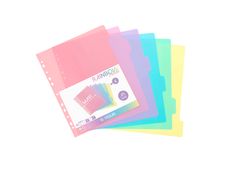 Viquel Rainbow Pastel - Intercalaire 6 positions - A4 Maxi