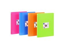 Viquel Happy Fluo - Classeur à anneaux - Dos 25 mm - A4 - disponible dans différentes couleurs
