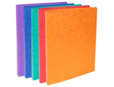 Exacompta - Classeur 2 anneaux carte marbrée - Dos 20 mm - A4 - disponible dans différentes couleurs