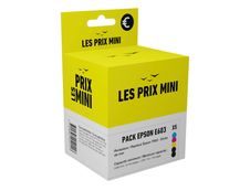 Cartouche compatible Epson 603 Etoile de mer - pack de 5 - noir x2, jaune, cyan, magenta - prix mini