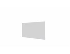 Habillage mélamine GUEST - pour module bas et PMR  L100 cm - blanc