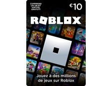 Carte cadeau Roblox 10€